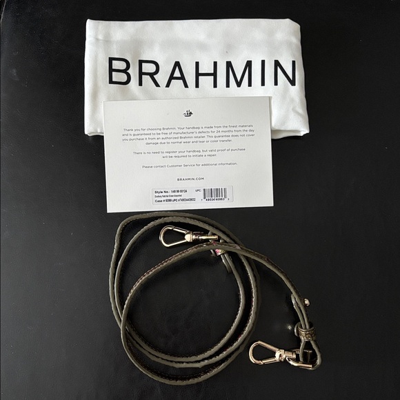 Brahmin Duxbury Satchel iridescent Handbag/Crossbody NWT - Picture 11 of 11